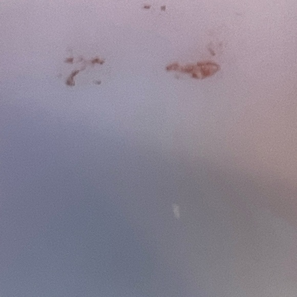 Vtg Milk Glass Fire King Mugs x4 Avocado Green Rust Mustard Yellow Stacking MCM - Picture 13 of 14